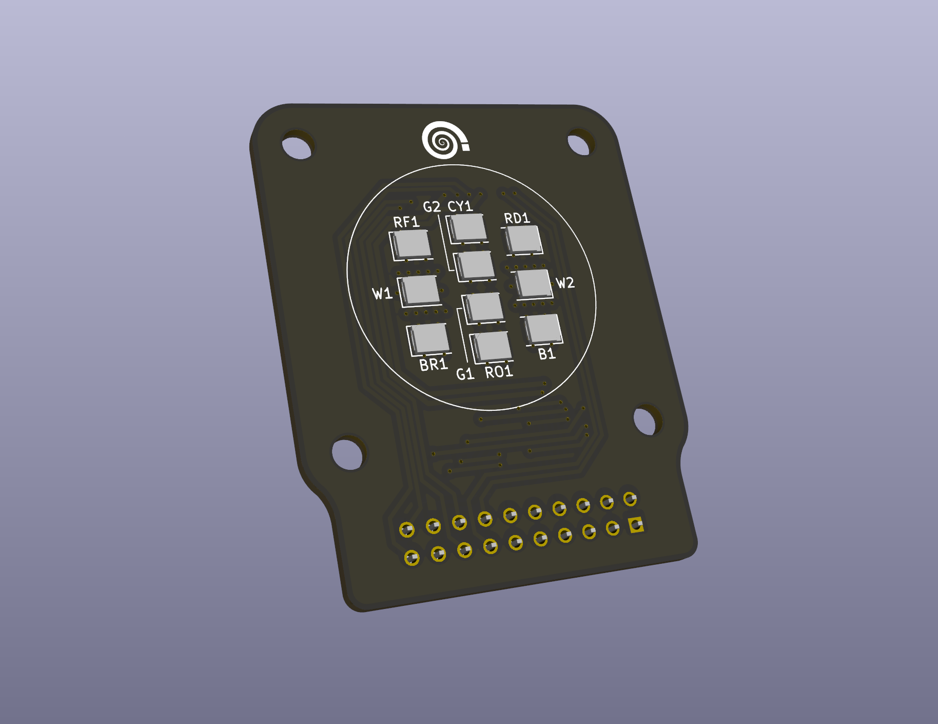 LEDs PCB